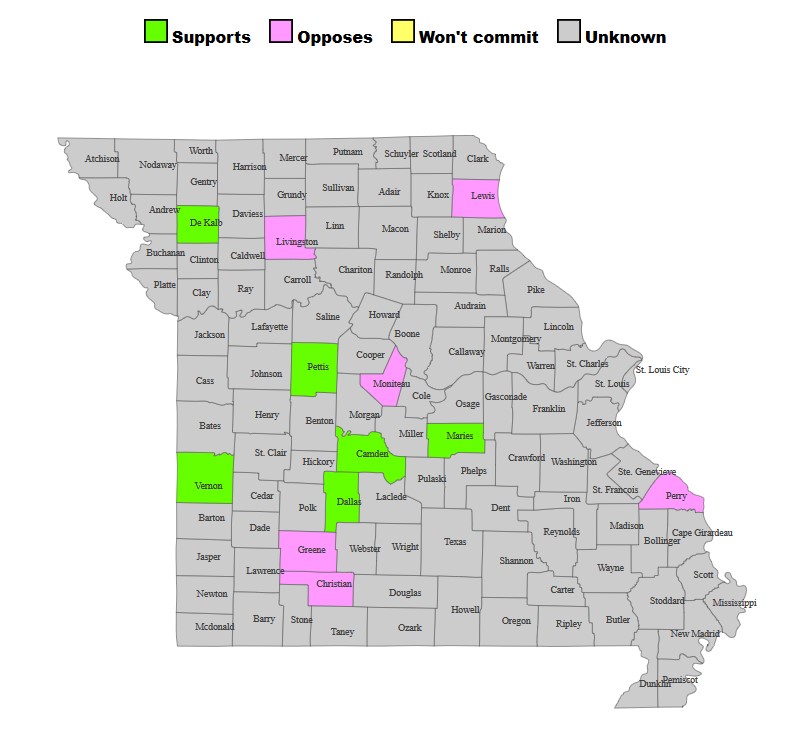 Missouri Sheriff List